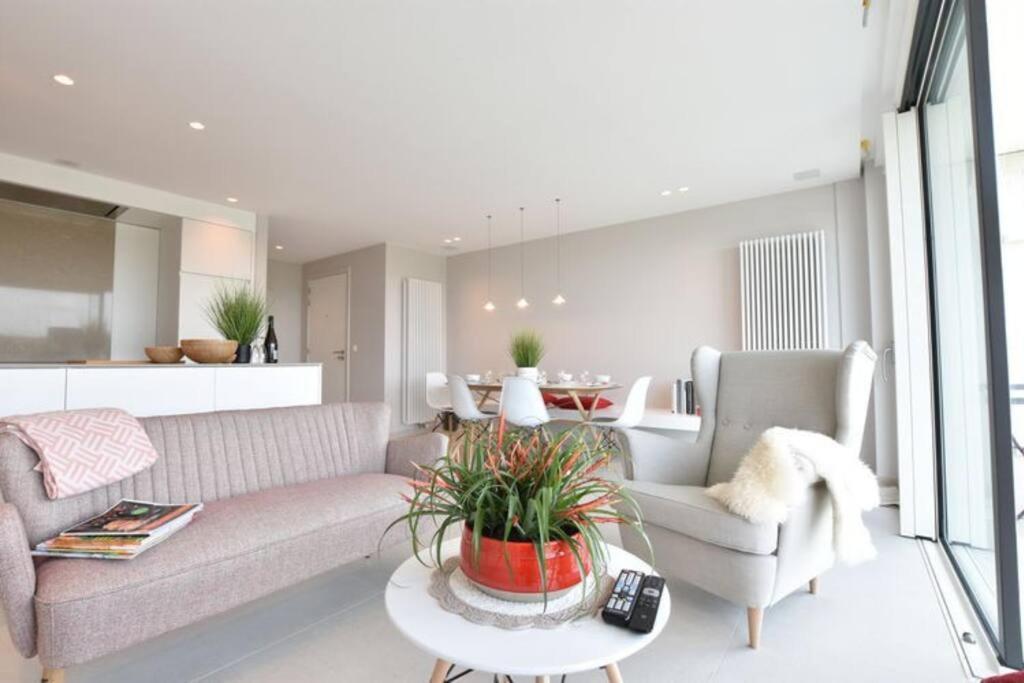 Luxe Apt In Centrum Bredene Overlooking The Dunes מראה חיצוני תמונה