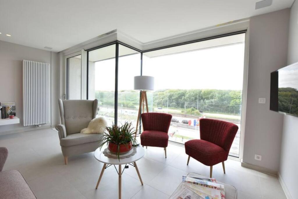 Luxe Apt In Centrum Bredene Overlooking The Dunes מראה חיצוני תמונה
